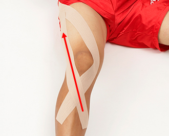 膝 ひざ 膝 ひざ を内側に曲げると痛い時 動きやすさ優先編 テーピング 巻き方 バトルウィン